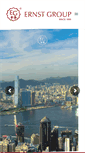 Mobile Screenshot of ernst-group.hk
